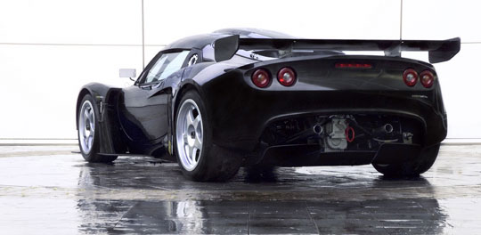 lotus sport exige rear view