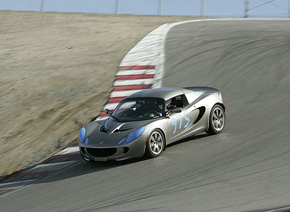 Lotus Elise at Laguna Seca