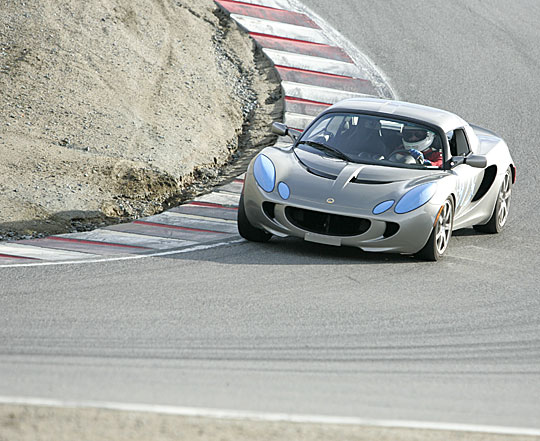 Lotus Elise at Laguna Seca