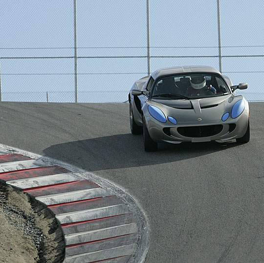 Lotus Elise at Laguna Seca