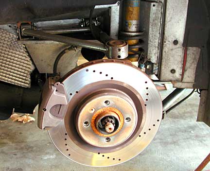 rotor and caliper