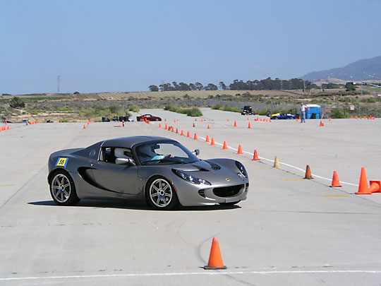 autocross at Marina