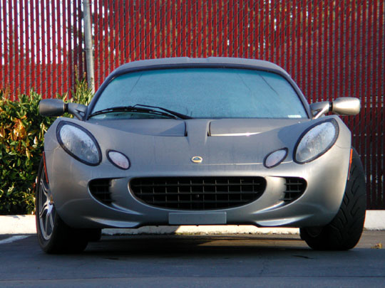 dew on a Lotus Elise