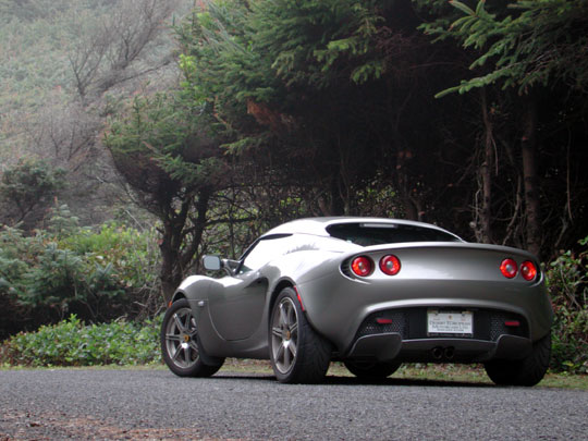 Lotus Elise on Oregon Coast