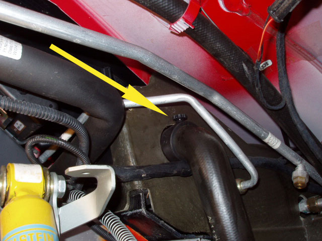 front bleed screw lotus