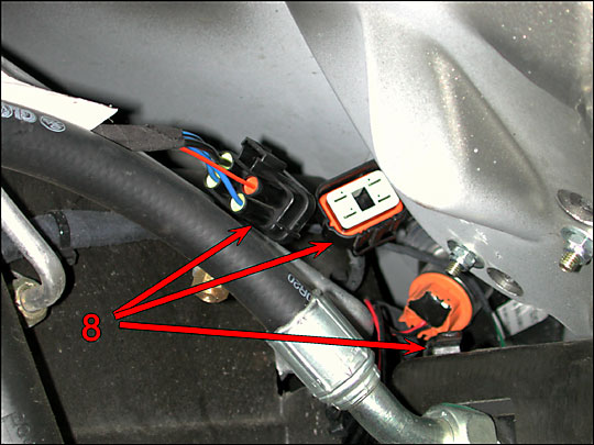Lotus Elise headlamp wiring harness