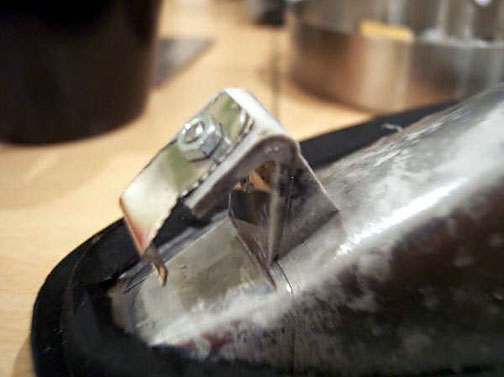 Lotus Elise indicator lamp, spring steel