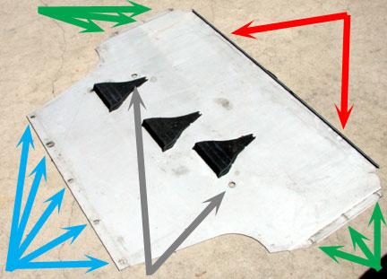 engine access panel for Lotus Elise
