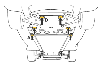 Lotus Elise jacking points