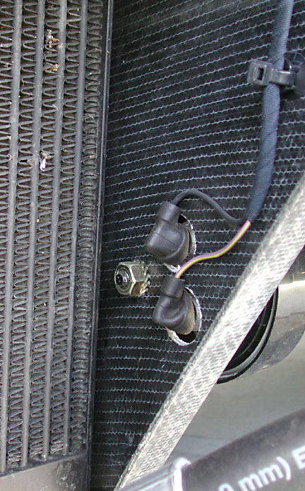 Lotus Elise horn mount