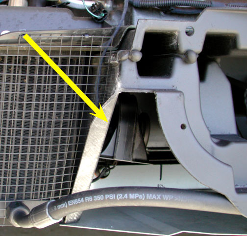 Stebel horn mounted in Lotus Elise