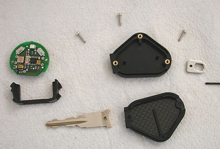 assembly diagram for new key fob