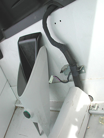 cup holder and power plug outlet