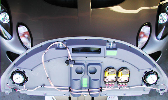 Lotus Exige adding fire extinguisher
