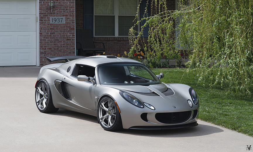 exige track lean rear