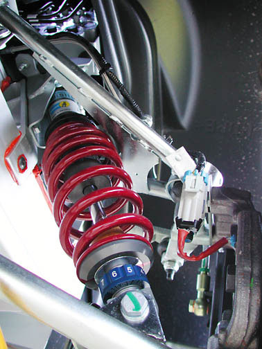 exige front suspension