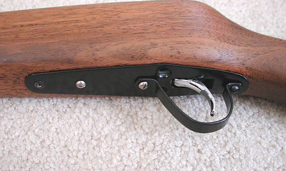 gun trigger plate, trigger and trigger guard